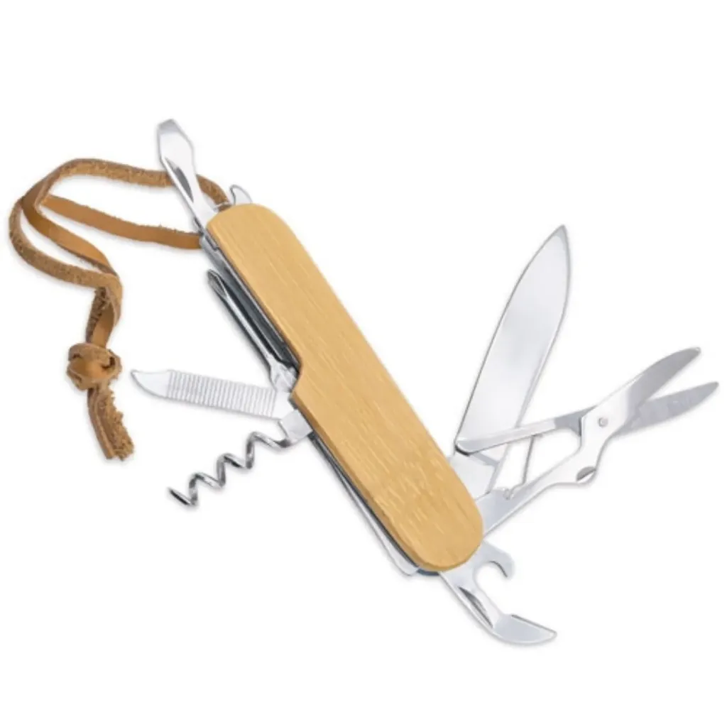 ASTON Couteau avec base en bambou